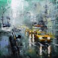 thumbnail image 2 of New York Rain Poster Print by Mark Lague (24 x 24), 2 of 2