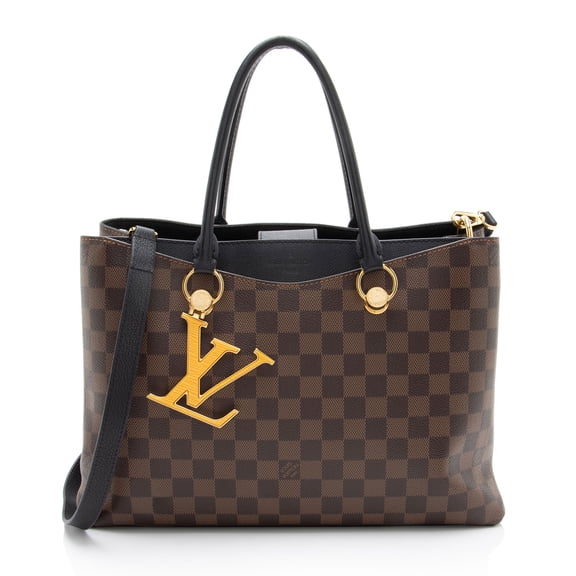 Pre-Owned Louis Vuitton Damier Ebene Riverside Tote