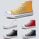 thumbnail image 1 of Zapatos de lona de caña alta para hombre y mujer Zapatillas de deporte planas con cordones unisex Zapatillas de deporte Zapatillas de deporte Patinadores, 1 of 1