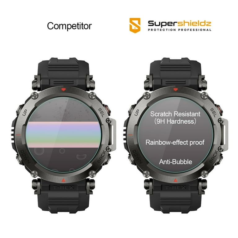6-Pack] Supershieldz for Samsung Galaxy Watch 4 (40mm) Screen Protector,  Anti-Glare & Anti-Fingerprint (Matte) Shield 