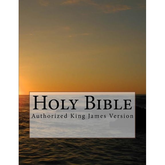 Sunset Bible: Authorized King James Version (Paperback)