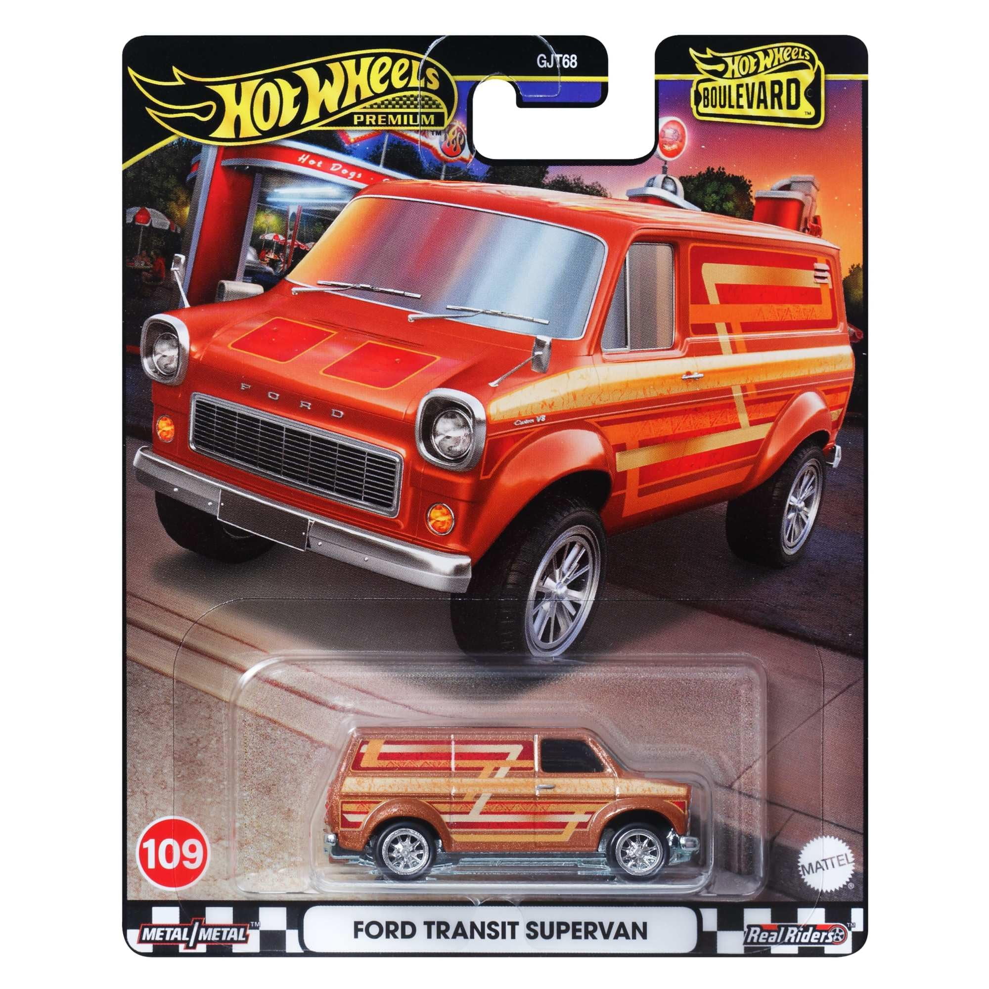 Vehículo de Colección Hot Wheels Collector Ford Transit Super Van