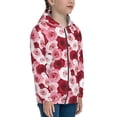 thumbnail image 5 of Sigee Rose for Teenage Zip Up Hoodies Long Sleeve Sweatshirts-Medium, 5 of 6