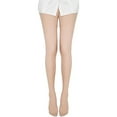 thumbnail image 1 of Medias térmicas opacas de talla grande para mujer, de color liso, 1 of 6