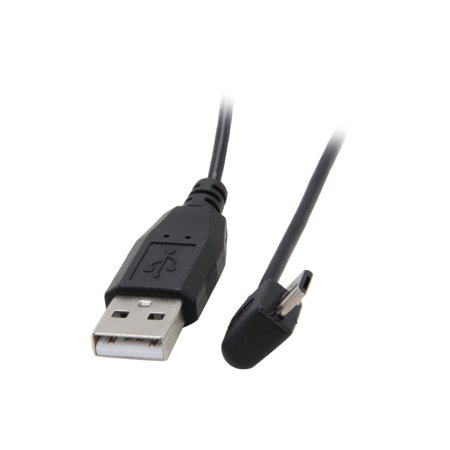 UPC: 0065030841016 | StarTech.com UUSBHAUB3LA 3 ft / 91cm Micro USB Cable – A to Left Angle Micro B – USB Type A – 90 Degree Micro-USB Type B (M) – Black