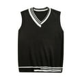 thumbnail image 1 of Fall/winter Men's Trend Loose Sleeveless Sweater Vest, 1 of 6