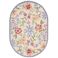 thumbnail image 2 of Safavieh Chelsea Endika Floral Area Rug, Ivory, 7'6" x 9'6" Oval, 2 of 11