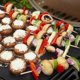 thumbnail image 2 of Bamboo Skewers for Barbecue: 500x Extra Long Wooden Skewers for BBQ - Wooden Spike Skewer 40cm - Bamboo BBQ Spike - Bamboo BBQ Spit, 2 of 5