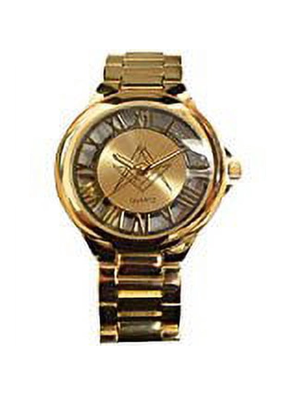 Metallic Wrist Watch - Gold A7520G- Sold By A Veteran