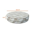 thumbnail image 2 of Covers & all Round Cushion Cover, Weather & UV Resistant Water Repellant Protector for Patio Outdoor Seats Chairs Porch Living Room Decor, with Zippers (16" Diameter X 5" H), 2 of 9
