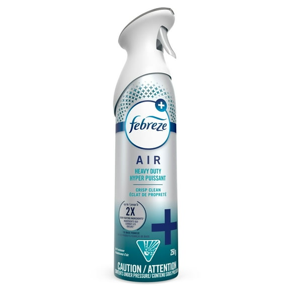 Febreze Air Freshener Spray, Odor-Fighting Room Spray, Heavy Duty Crisp Clean Scent