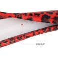thumbnail image 3 of Housse de Volant de Voiture Motif Léopard Rouge Antidérapant 15 Pouces de la Roue de Mode Couvre le Matériel de Protection TPE pour les Femmes et les Grils., 3 of 8