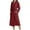 Wine, variant on Bovxnpu Nightgowns for Women, Winter Women Lengthened Shawl Bathrobe Long Sleeve Robe Hooded Coat Robes Long Sleeve Soft Sleepwear Bathrobe Unisex