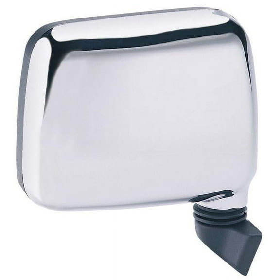 64009I - Fit System Passenger Side Mirror For 88-93 Isuzu Pick-Up Us Built, 91-92 Rodeo, Chrome, Foldaway, Manual Fits select: 1988-1993 ISUZU CONVENTIONAL