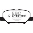 thumbnail image 2 of EBC Brakes Yellowstuff 4000 Series Street and Track Brake Pad Set Fits select: 2014-2019 MAZDA 3, 2014-2021 MAZDA 6, 2 of 2