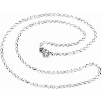 Male Hip Hop Rope Chain Necklace Men Women Silver Jewelry 4MM Width 22inch Male Hip Hop Rope Chain Necklace Men Women Silver Jewelry 4MM Width 22inch