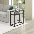 thumbnail image 2 of Evelyn&Zoe Ada 24" Wide Rectangular Side Table, Blackened Bronze, 2 of 8