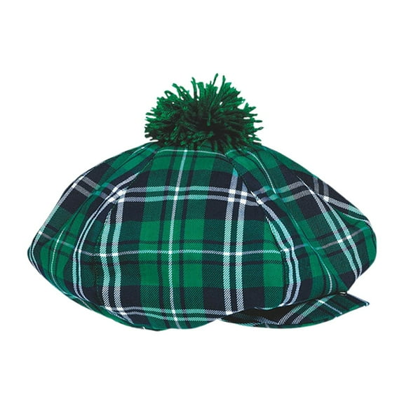 JIKNTTR St. Patrick's Day Berets Irish Plaid Green Berets Hat For Men Women Party Accessories Leprechaun Classic Plaid Green Hat Trendy Fashion Baseball Cap