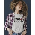 thumbnail image 2 of Poo Mood - Funny Emoji Design Women's T-shirt, 2 of 4