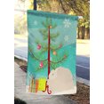 thumbnail image 2 of Carolines Treasures BB9326CHF Fluffy Angora Rabbit Christmas Flag - Canvas House Size, 2 of 4
