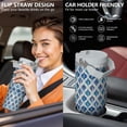 thumbnail image 5 of 30oz Handheld Travel Tumbler with Handle – Double Wall Stainless Steel Insulated Cup, Flip Straw Lid, Leak-Proof & BPA-Free for Hot and Cold Drinks – Durable Coffee & Juice Mug Pink, 5 of 7