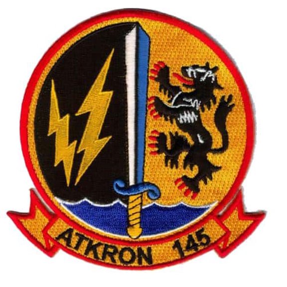 VA-145 Swordsman Squadron Patch  – Sew On
