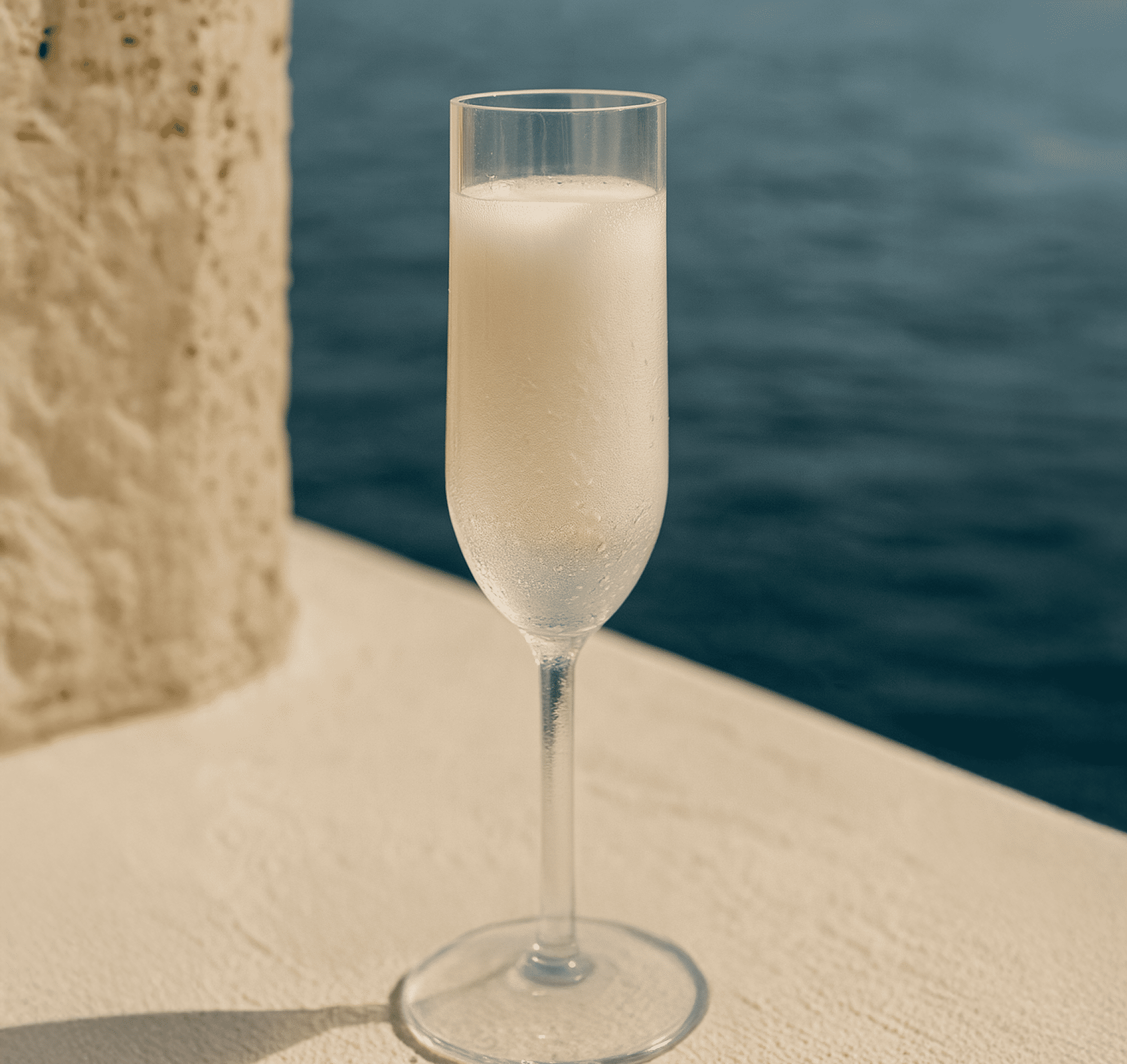 Laurant Tritan Plastic Champagne Flutes, Crystal Clear, Dishwasher-Safe (Set of 6)