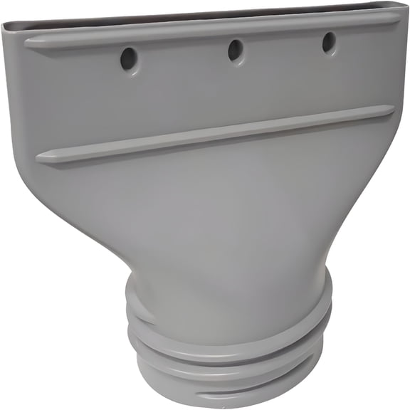 HIBIBUD Universal Flat AC Vent Kit,Portable Air Conditioner Exhaust Hose Adapter for Windows/Roofs/Water Pipes,Weather-Resistant,Easy No-Tool Installation