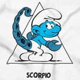 thumbnail image 2 of The Smurfs Scorpio Zodiac Sign Hoodie Sweatshirt Women Men Brisco Brands S, 2 of 6