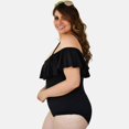 thumbnail image 2 of Traje de baño completo talla extra, modelo 7505 (Negro) negro 38 Roman Fashion Traje de baño 7505, 2 of 6