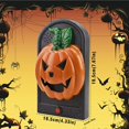 thumbnail image 1 of Campana de Halloween, decoración de fiesta de Halloween, campana de calabaza con globo ocular brillante, campana de terror para accesorios de casa embrujada, regalo de fiesta de Halloween LingWen 8390612352102, 1 of 1
