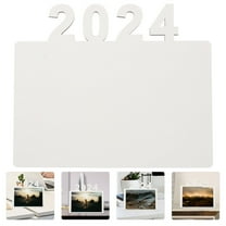 KALLORY Sublimation Picture Frame Graduation Table Decor Graduation Sublimation 2024 Photo Frame