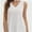White, variant on Women's Summer Sleeveless Blouse Casual Tank Flowy Tops for Women