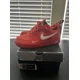 thumbnail image 1 of Ni - ke Ni - ke Air Force 1 07 LV8 Overbranding AJ7747-800 Mens US 9.5 Sneakers Team Orange, 1 of 5