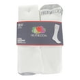 Fruit of the Loom Men's Dual Defense Cushioned Tube Socks, 12 Pack