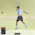 thumbnail image 1 of Filet de Badminton Orange - Filet Pliant Portable de Taille Standard avec Construction en Polyester Durable pour Utilisation Intérieure/extérieure, Installation et Démontage Rapides, Options Personnalisables, Idéal pour Matchs Compétitifs, 1 of 4