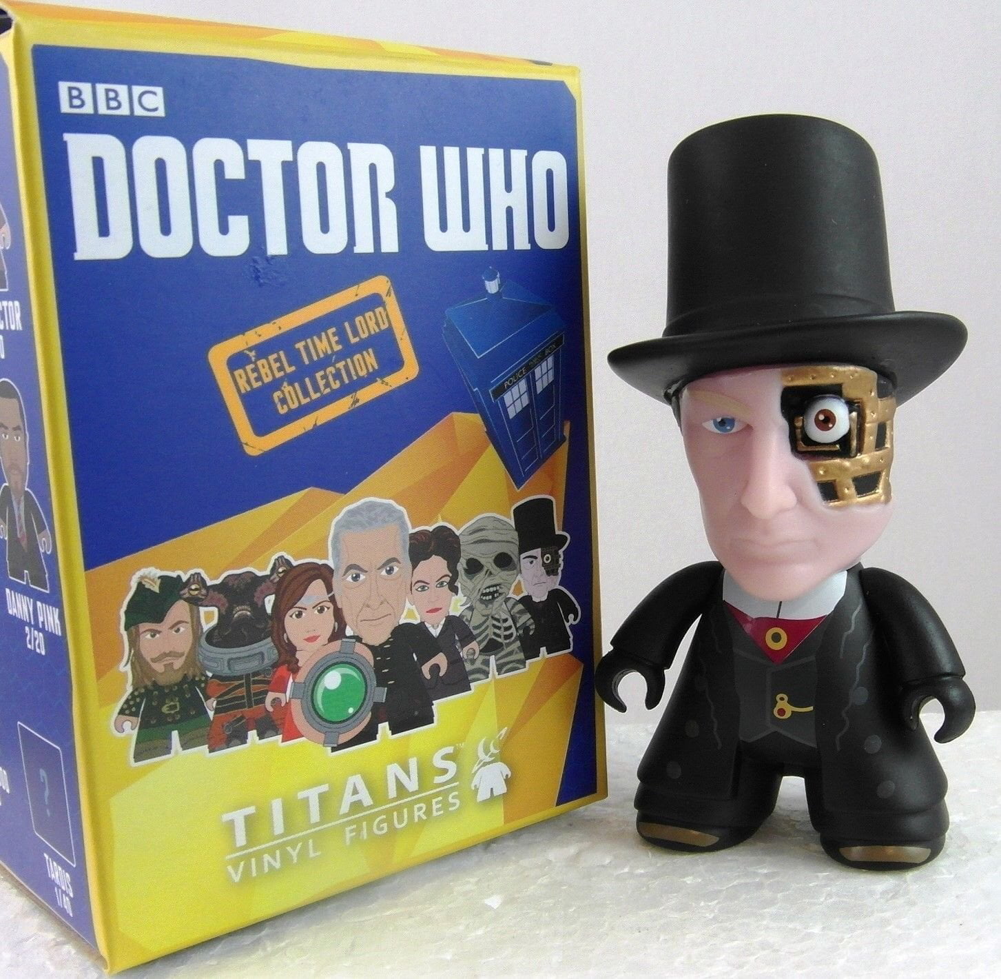 Doctor Who Titans Rebel Time Lord Collection Half Face Man 1/20 
