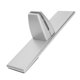 thumbnail image 4 of Abrazadera Para Pantalla De Escritorio, Material De Aleación De Aluminio De Calidad, Fuerte Suavidad, Diseño De Instalación Sin Perforaciones, Abrazadera Para Tablilla, OTVIAP Table Separator Board Clamp, 4 of 8
