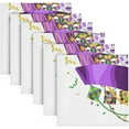 thumbnail image 6 of Coolnut Mardi Gras Cloth Napkins Set of 6, Oversized Washable Reusable Polyester Dinner Table Napkins for Family, Restaurant, Party Decor, 20 x 20 Inch, 6 of 7