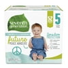 Seventh Generation Baby Diapers Sensitive Protection Free & Clear Size 5 52 count