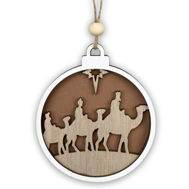 Decoraciones de Halloween, adornos de Halloween, regalos de Halloween, colgantes para árbol de Navidad, animales tallados, artesanías de madera, perchas navideñas, un pedante