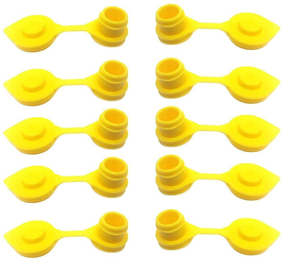 20-Pack GAS CAN VENT CAPS Universal Air Breather Vents Water Blitz Wedco INSTALL 