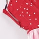 thumbnail image 3 of Vestido de Línea Cuello En V Columpio Linda Impresión Mujeres Fiesta Poliéster Ligero Cómodo L Macarena Vestido de impresión de Navidad, 3 of 8