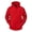 Red, variant on LEEy-world Men'S Hoodies Zip Up Hooded Color Block Sports Casual Long Sleeve Sweatshirt Tops With Kanga Pocket Full Zipper Hoodies For Men Grey,M