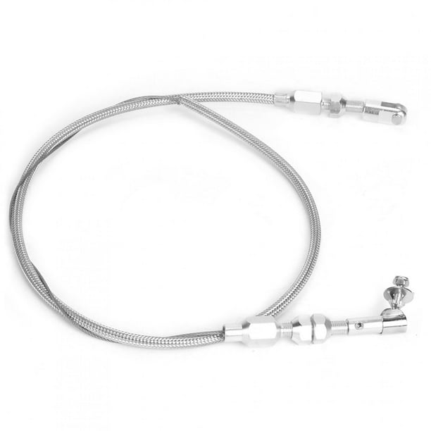 Cable del acelerador Cable del acelerador Cable del acelerador de 24 pulgadas Cable del acelerador Cable universal del acelerador de acero inoxidableCable trenzado del acelerador Mgaxyff No