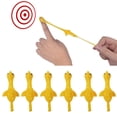 thumbnail image 2 of 20PCS Slingshot Chickens Interesting Rubber Chicken Toys Sticky Finger Chickens, 2 of 10