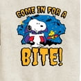thumbnail image 3 of Peanuts - Snoopy Come In For A Bite - Toddler & Youth Crewneck Fleece Sweatshirt, 3 of 6