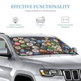 thumbnail image 3 of Bingfone Beer Caps Car Windshield Sunshade,Sun Foldable Sun Shield Sun Visor For Car - Small, 3 of 8