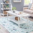 thumbnail image 2 of Linon Samantha Wood Coffee Table in White, 2 of 16