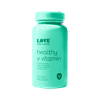 Love Wellness, Healthy V Vitamin, 30 Tablets - Supports Immunity, Vaginal Health & Gut Health, Maintains Ph, Coconut Oil, Grapefruit, Folic Acid & Turmeric Provide Healthy Candida Cleanse